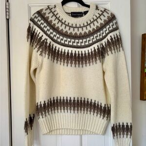 Vintage Fair Isle Knit Sweater